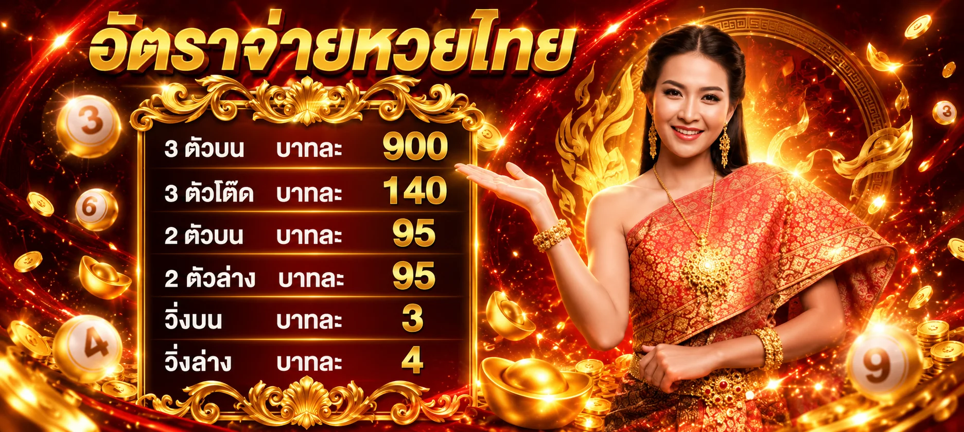 หวยออนไลน์ แทงหวยไทย หวยยี่กี หวยฮานอย หวยลาว อัตราจ่ายสูง
